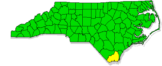 map of Brunswick County