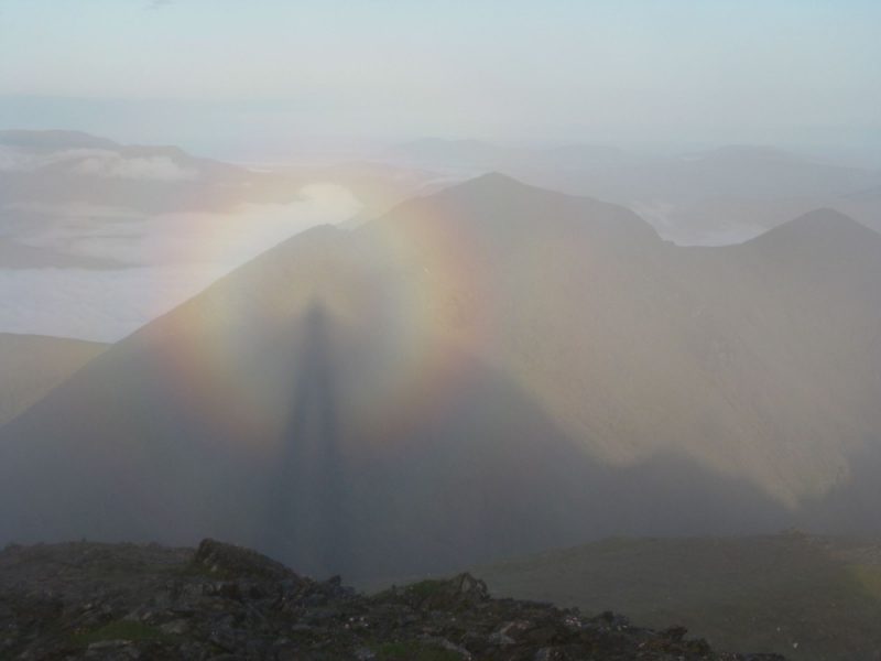 A photo of the specter of Brocken 